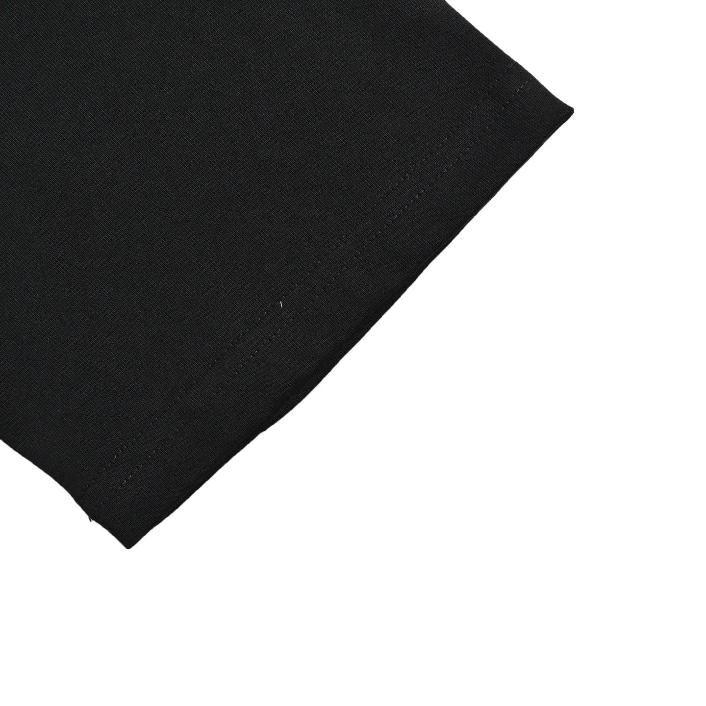 Louis Vuitton/Louis Vuitton 26ss denim patch presbyopic letter embroidered short sleeves